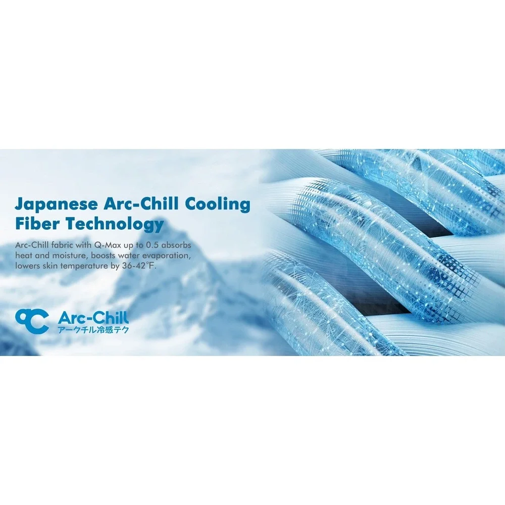 Cooling Comforter Queen Size for Hot Sleepers, Arc-Chill Cool Blanket Q-Max 0.5